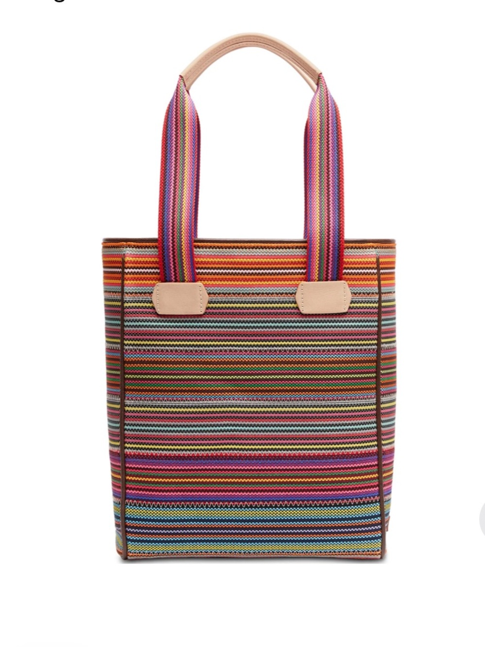 Consuela Ale chica tote bag leather trim